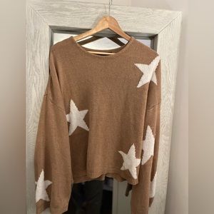 Star sweater, L